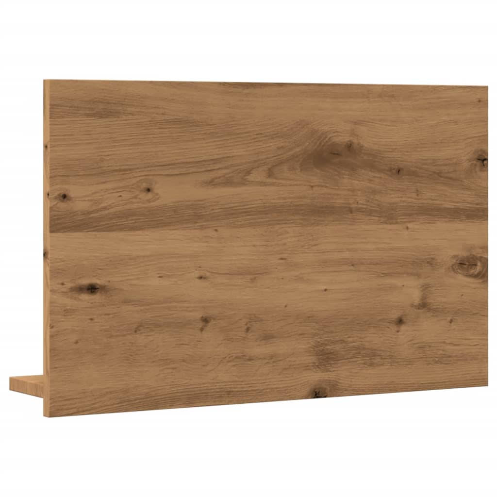 vidaXL Bathroom Mirror Cabinet Artisan Oak 60x11x37 cm Engineered Wood 6