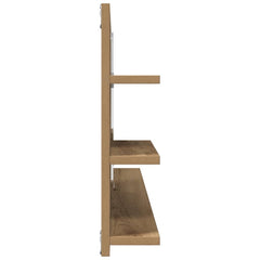 vidaXL Bathroom Mirror Cabinet Artisan Oak 90x11x45 cm Engineered Wood 5