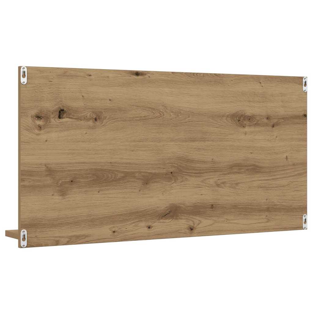 vidaXL Bathroom Mirror Cabinet Artisan Oak 90x11x45 cm Engineered Wood 6