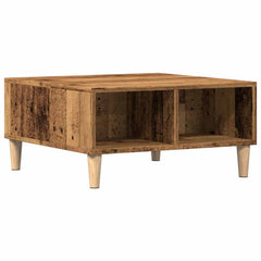 vidaXL Coffee Table Old Wood 60x60x30 cm Engineered Wood 6