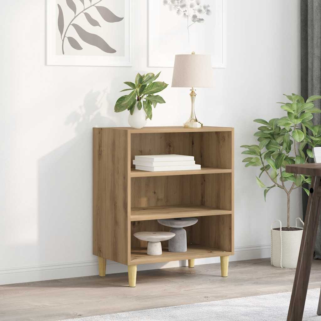 vidaXL Sideboard Artisan Oak 57x35x75 cm Engineered Wood 1