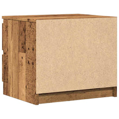 vidaXL Bedside Cabinet Old Wood 50x40x43.5 cm Engineered Wood 6