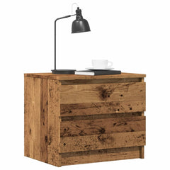 vidaXL Bedside Cabinet Old Wood 50x40x43.5 cm Engineered Wood 1