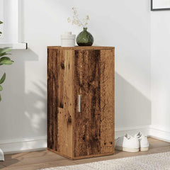 vidaXL Shoe Cabinet Old Wood 32x35x70 cm Engineered Wood 1