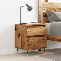 vidaXL Bedside Cabinet Old Wood 40x35x50 cm Engineered Wood 3