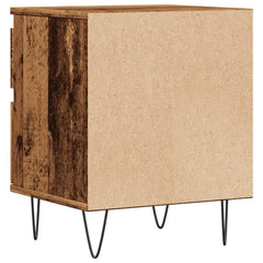 vidaXL Bedside Cabinet Old Wood 40x35x50 cm Engineered Wood 6