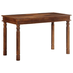 vidaXL Dining Table 120x60x77 cm Solid Wood Acacia 1