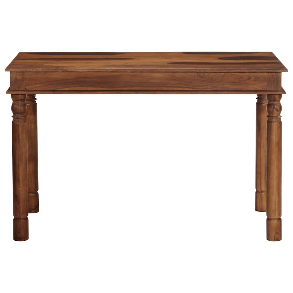 vidaXL Dining Table 120x60x77 cm Solid Wood Acacia 2