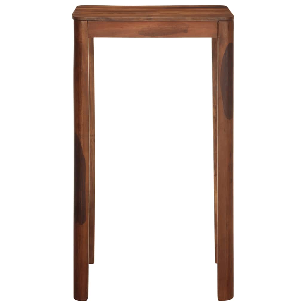 vidaXL Bar Table 60x60x107 cm Solid Wood Acacia 2