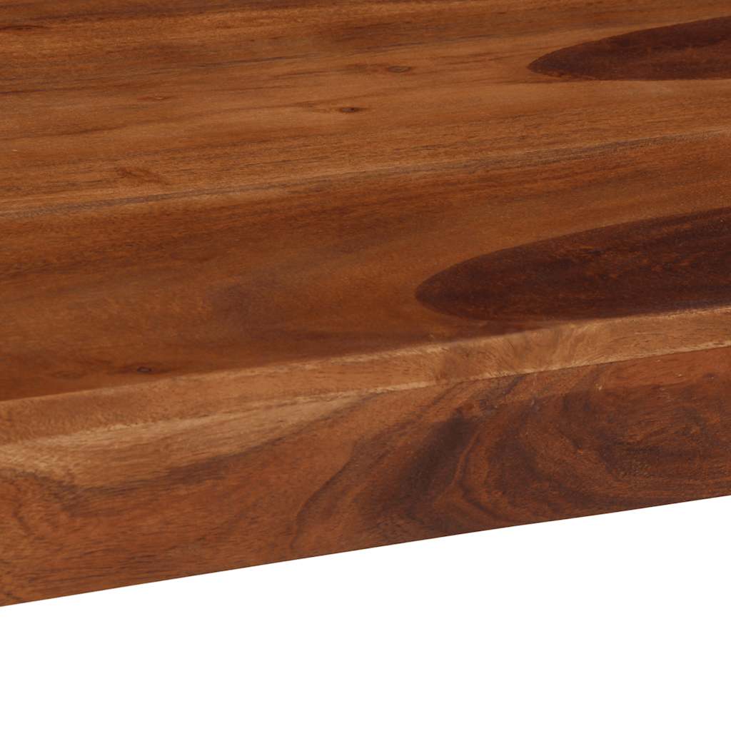 vidaXL Dining Table 120x60x76 cm Solid Wood Acacia 6