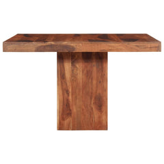 vidaXL Dining Table 120x120x77 cm Solid Wood Acacia 3