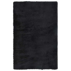 vidaXL Shaggy Rug High Pile NAVARRA Black 130x200 cm Polyester 2