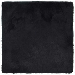 vidaXL Shaggy Rug High Pile NAVARRA Black 160x160 cm Polyester 2