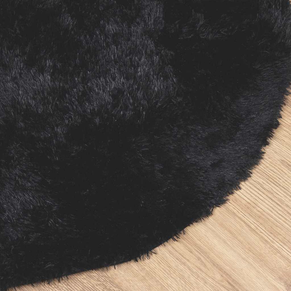 Shaggy Rug High Pile NAVARRA Black, image 4