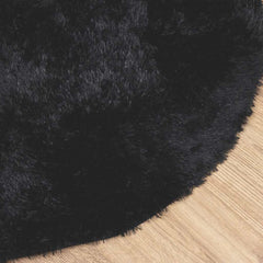 Shaggy Rug High Pile NAVARRA Black, image 4