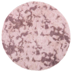 vidaXL Shaggy Rug High Pile NAVARRA Dusty Pink 160x160 cm Polyester 2