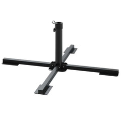 vidaXL 5 Piece Garden Parasol Base Set Granite and Steel 6