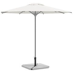 vidaXL 5 Piece Garden Parasol Base Set Granite and Steel 1