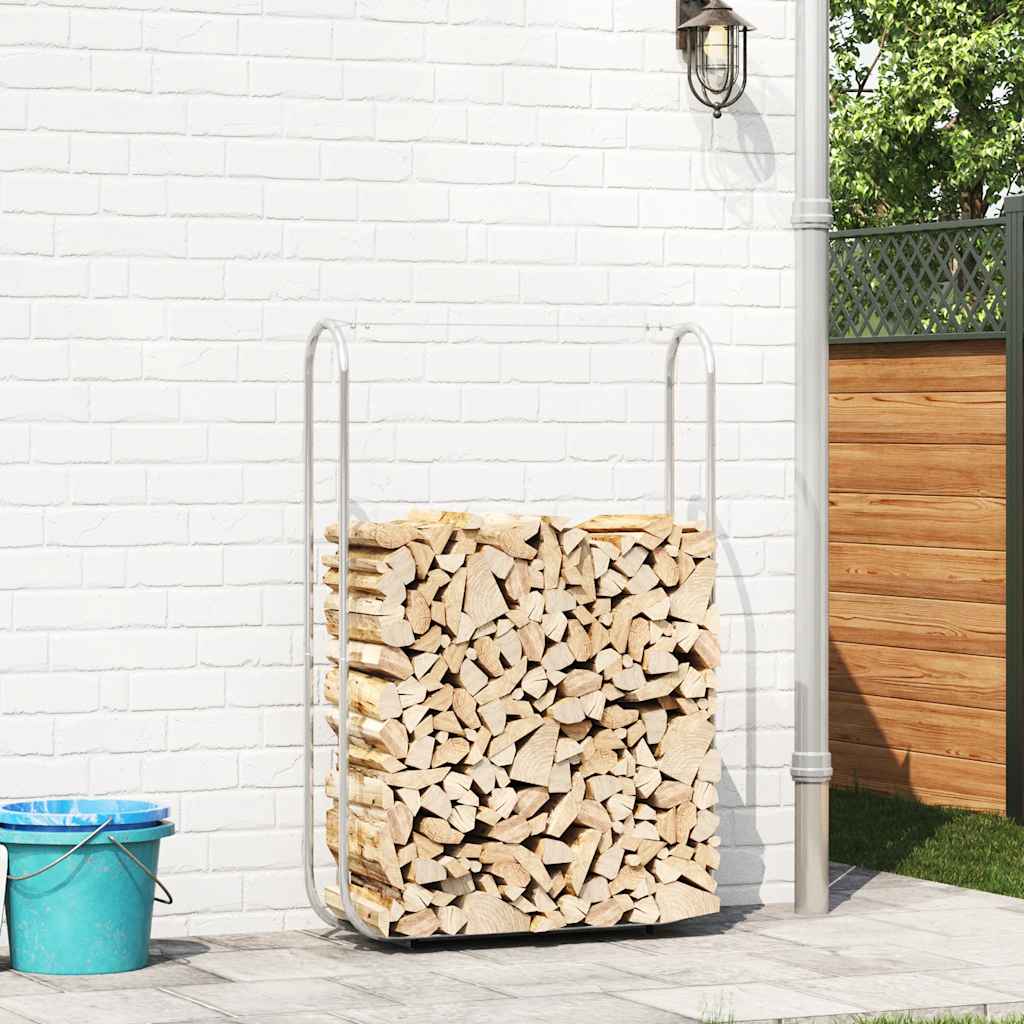 Firewood Rack Galvanised steel 100 x 25 x 150 cm