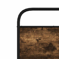 vidaXL Replace Headboard Smoked Oak 90 cm Steel and Engineered Wood 6
