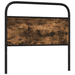 vidaXL Replace Headboard Smoked Oak 107 cm Steel and Engineered Wood 5