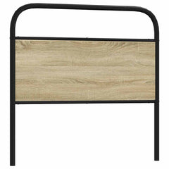 vidaXL Replace Headboard Sonoma Oak 90 cm Steel and Engineered Wood 1