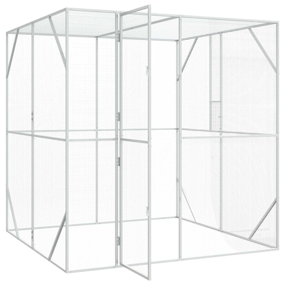 Bird Cage Silver 210 x 304 x 213 cm 202 cm 214 cm 209 cm