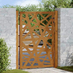 Garden Gate Weathering Steel Weathering steel/brown 100 x 125 cm Light design