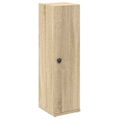 vidaXL Bathroom Cabinet with Roll Holder Sonoma Oak 20.5x22x72 cm 2