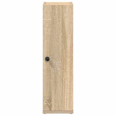 vidaXL Bathroom Cabinet with Roll Holder Sonoma Oak 20.5x22x72 cm 4
