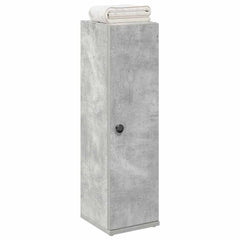 vidaXL Bathroom Cabinet with Roll Holder Concrete Grey 20.5x22x72 cm 1