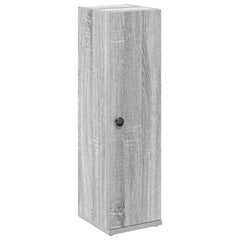 vidaXL Bathroom Cabinet with Roll Holder Grey Sonoma 20.5x22x72 cm 2