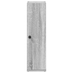 vidaXL Bathroom Cabinet with Roll Holder Grey Sonoma 20.5x22x72 cm 4