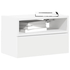 vidaXL Wall-mounted Bedside Cabinet 45x26x28.5 cm