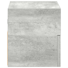vidaXL Wall-mounted Bedside Cabinet Concrete Grey 45x26x28.5 cm 6
