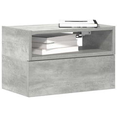 vidaXL Wall-mounted Bedside Cabinet 45x26x28.5 cm