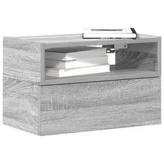 vidaXL Wall-mounted Bedside Cabinet 45x26x28.5 cm