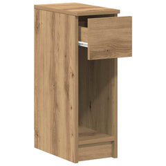 vidaXL Bedside Cabinet with Drawer Artisan Oak 20x36x60 cm 5