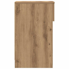 vidaXL Bedside Cabinet with Drawer Artisan Oak 20x36x60 cm 6