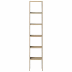 Bookcases 2 pcs Stackable Sonoma Oak Engineered Wood, image 4