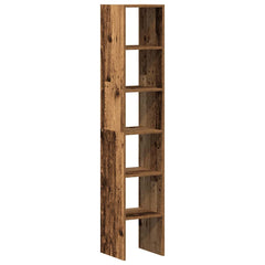 vidaXL Bookcases 2 pcs Stackable Old Wood 30x30x80 cm Engineered Wood 6