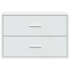 vidaXL Cabinet with 2 Drawers White 60x31x40 cm Engineered Wood 4