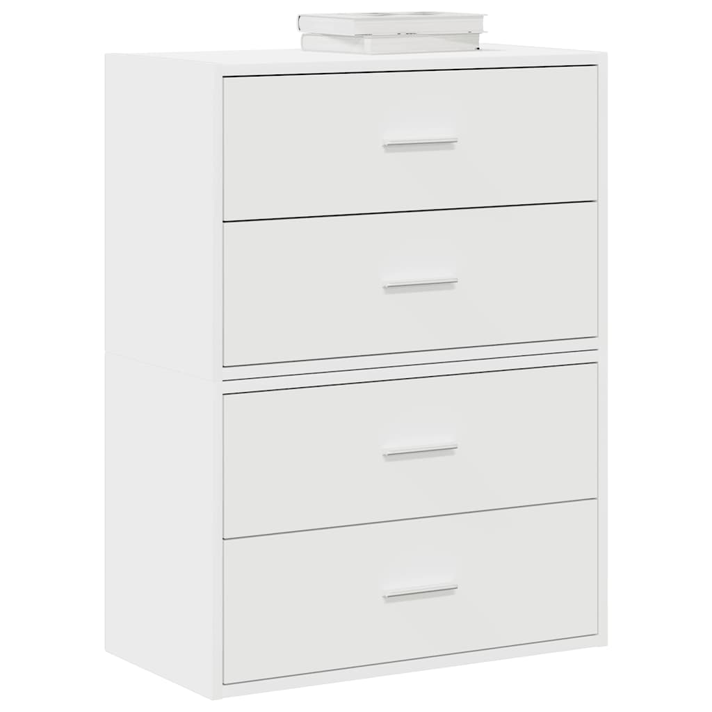 vidaXL Cabinets with 4 Drawers 60x31x40 cm