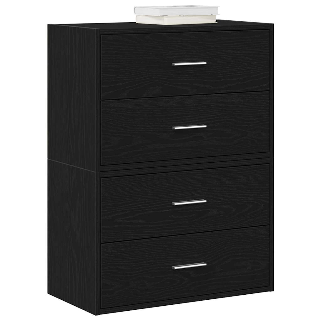 vidaXL Cabinets with 4 Drawers 60x31x40 cm