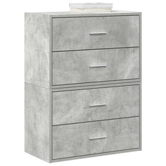 vidaXL Cabinets with 4 Drawers 60x31x40 cm