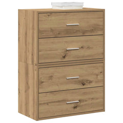 vidaXL Cabinets with 4 Drawers 60x31x40 cm