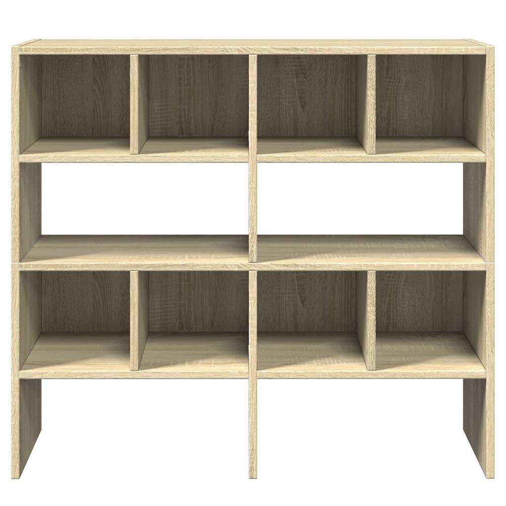 vidaXL Shoe Racks 2 pcs Stackable Sonoma Oak 89.5x30x40 cm 4