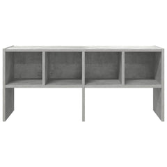 vidaXL Shoe Rack Stackable Concrete Grey 89.5x30x40 cm 4