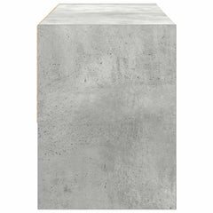 vidaXL Shoe Rack Stackable Concrete Grey 89.5x30x40 cm 5