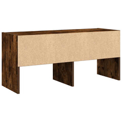 vidaXL Shoe Rack Stackable Smoked Oak 89.5x30x40 cm 6